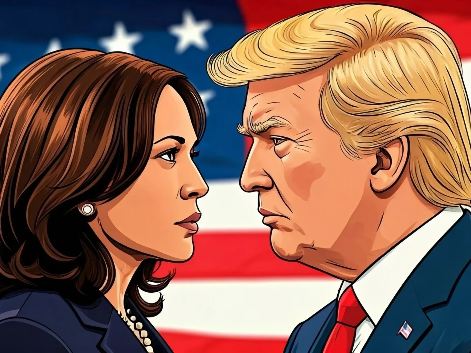 ترامب وهاريس يسابقان الزمن قبل الثلاثاء الحاسم