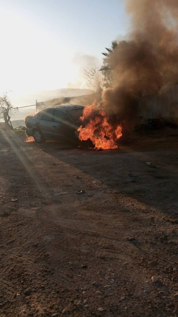 المستوطنون يحرقون منازل في حوارة وبيت فوريك