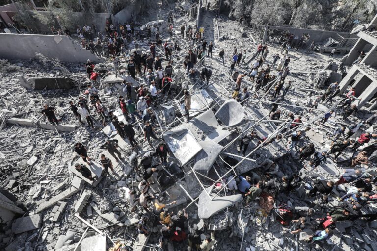 7 شهداء وإصابات إثر قصف الاحتلال مناطق متفرقة في قطاع غزة