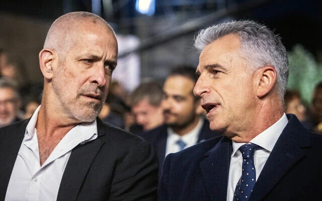 رئيس الموساد ورئيس الشاباك زارا مصر سرا