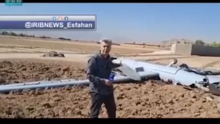 اسرائيل تعترف ..ايران تعلن اسقاط مسيرة اسرائيلية