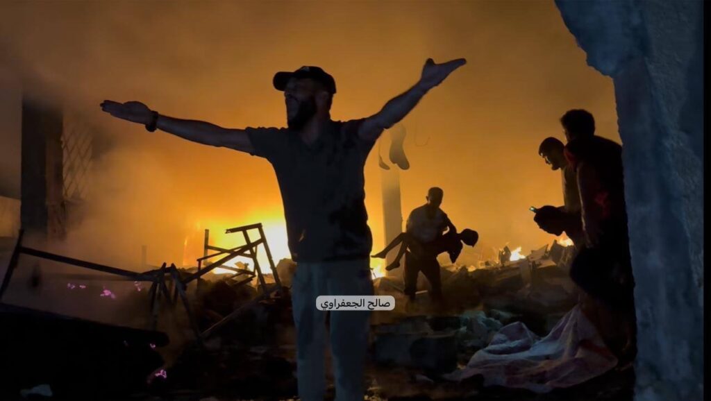 63 شهيدا بغزة في غارات إسرائيلية منذ فجر اليوم