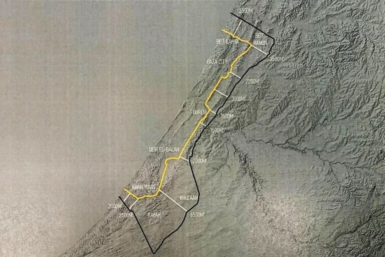إسرائيل توافق على خط الانسحاب الأولي وتعترض صاروخا أطلق من اليمن