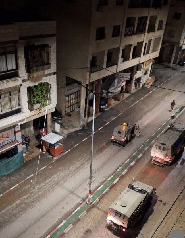 الاحتلال يقتحم المنطقة الشرقية من نابلس