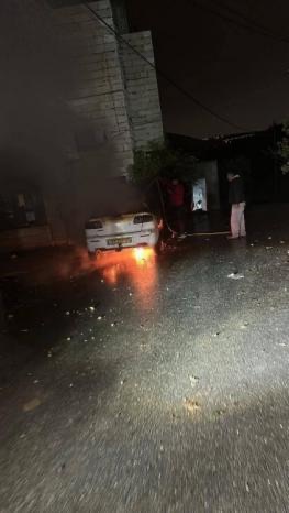 المستوطنون يحرقون عين يبرود