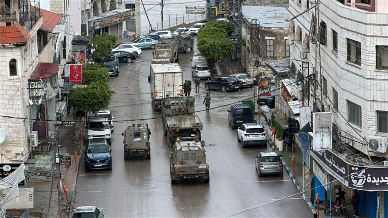 الاحتلال يدفع بتعزيزات عسكرية نحو مدينة طولكرم ومخيميها