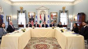 صور رمزية من لقاء واشنطن.. أمل لبناني وفرصة لإسرائيل