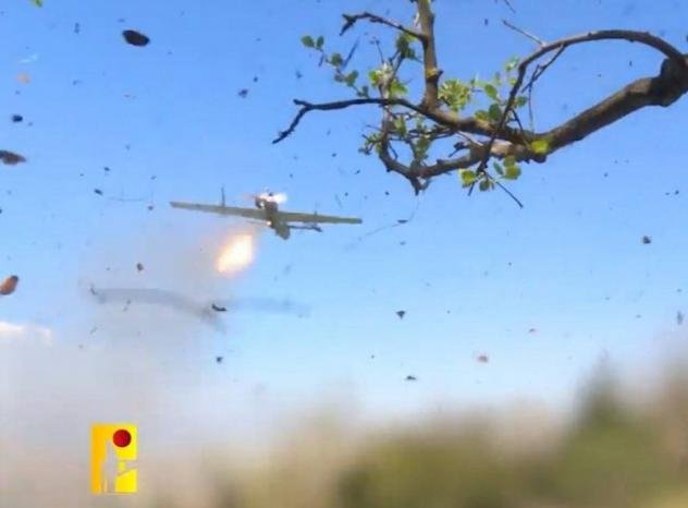 مُسيرتان لحزب الله تنفجران في موقع لجيش الاحتلال