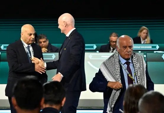 منع رئيس الاتحاد الفلسطيني من حضور كأس العالم