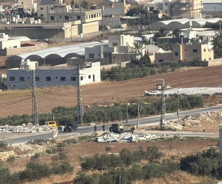 الاحتلال يشدد إجراءاته العسكرية شرق جنين