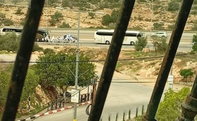 مستعمرون إرهابيون يقتحمون مقامات إسلامية في عورتا جنوب شرق نابلس