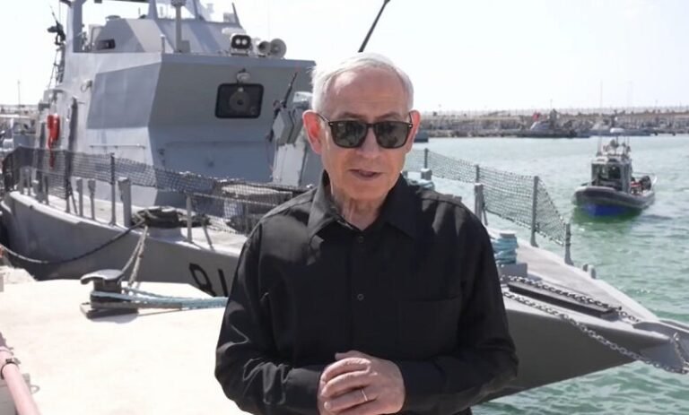 نتنياهو: “أعداؤنا يريدون تهديد مجالنا البحري”