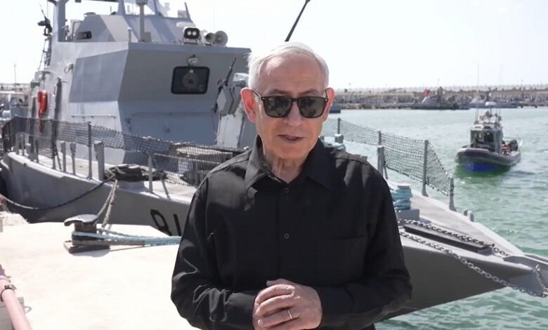 نتنياهو: “أعداؤنا يريدون تهديد مجالنا البحري”