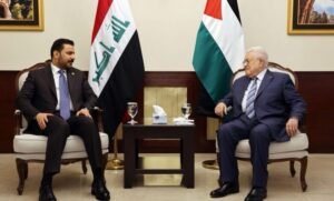 الرئيس عباس يلتقي رئيس الوزراء العراقي ويثمن مواقف العراق الداعمة للشعب الفلسطيني